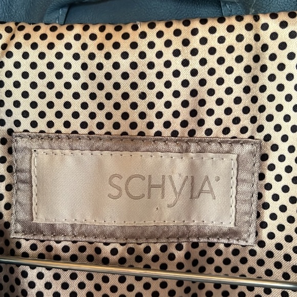 Schyia Leather Jacket size 36 - Picture 3 of 14